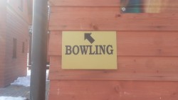 bowling - chata k pronájmu